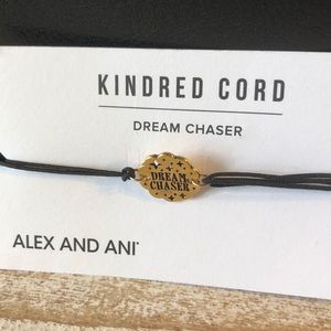 Alex and Ani Dream Chaser Sterling Silver 14k NWT